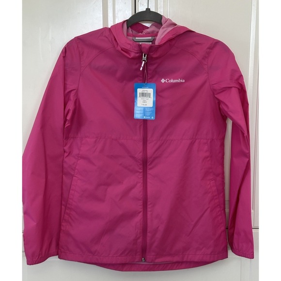 Marshall Other - Columbia Boys Glennaker Rain Jacket, Pink, Size Youth Large 14-16 Enfant G